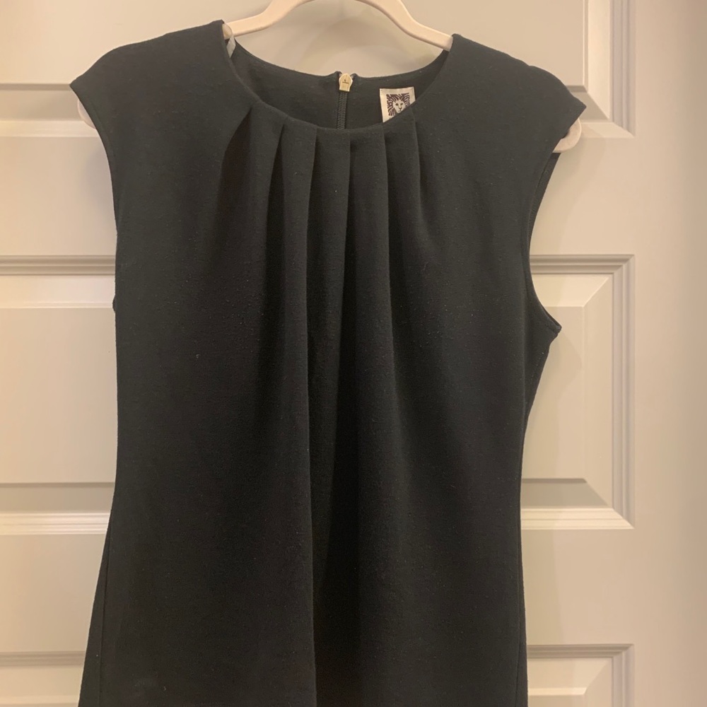 Black Anne Klein business casual top